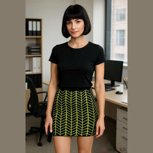 Rachel Roy Knit Skirt Size Small